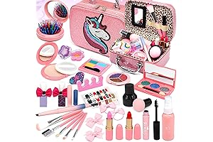 Kids Washable Makeup Kit for Girl - Little Girl Makeup Kit -...