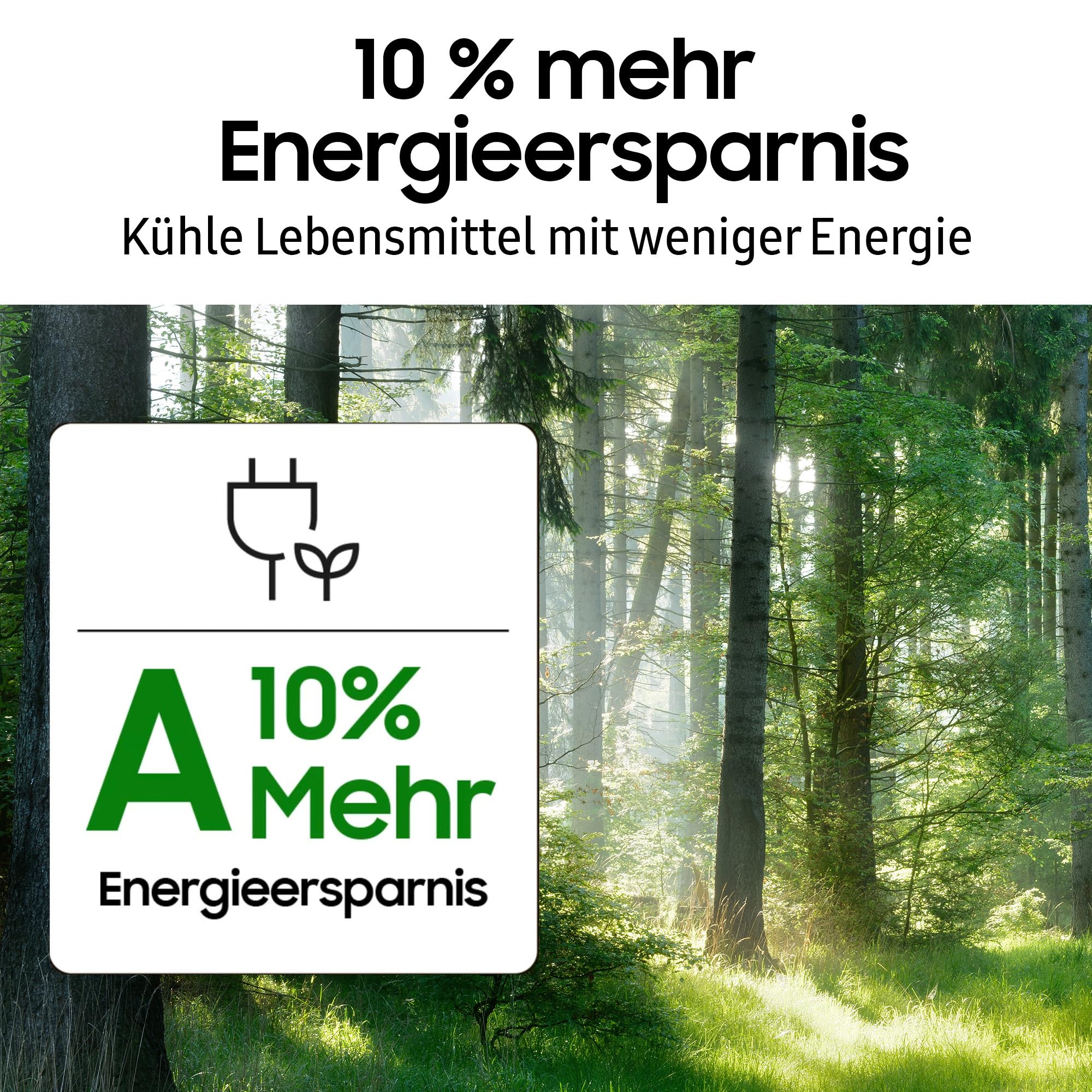 Samsung BRB80F26ACF0EF Einbau-Kühl-Gefrierkombination, AI Kühlschrank mit Gefrierfach, 178 cm, 264 l, No Frost+, AI Energy Mode, Twin Cooling+, Cool Select+, Weiß
