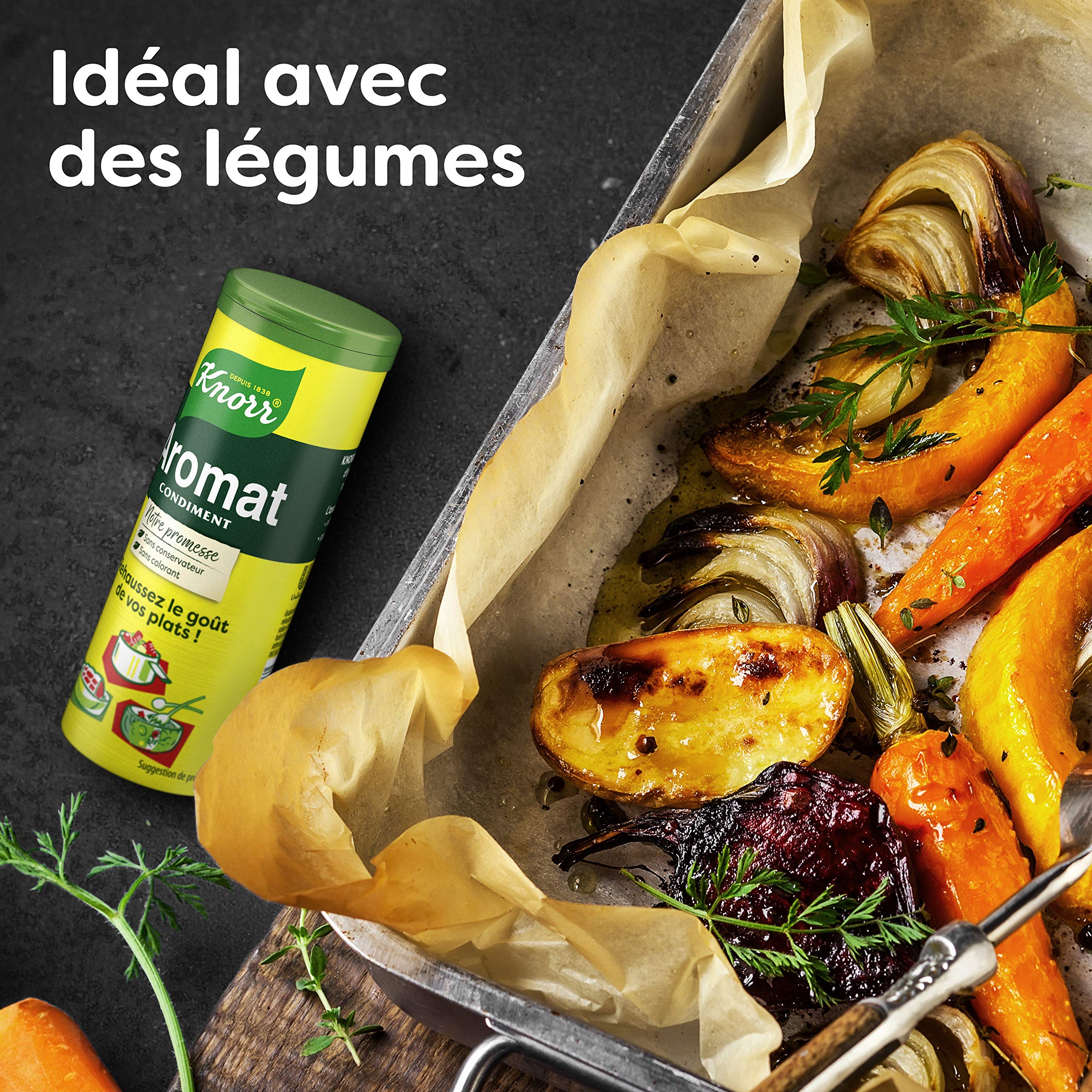 Knorr Seasoning Powder Aromat Condiment To Enhance the Taste of Your Dishes 70g - 4