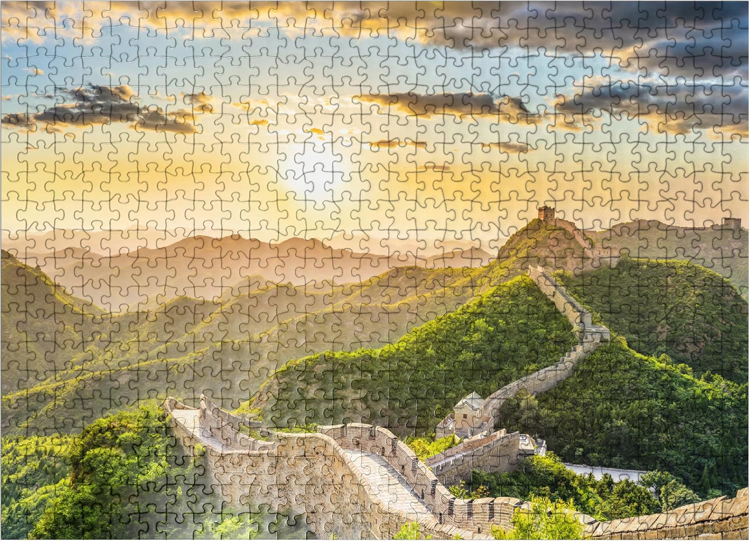 MyPuzzle Great Wall of China - Premium 500 Piece Jigsaw Puzzle for Adults