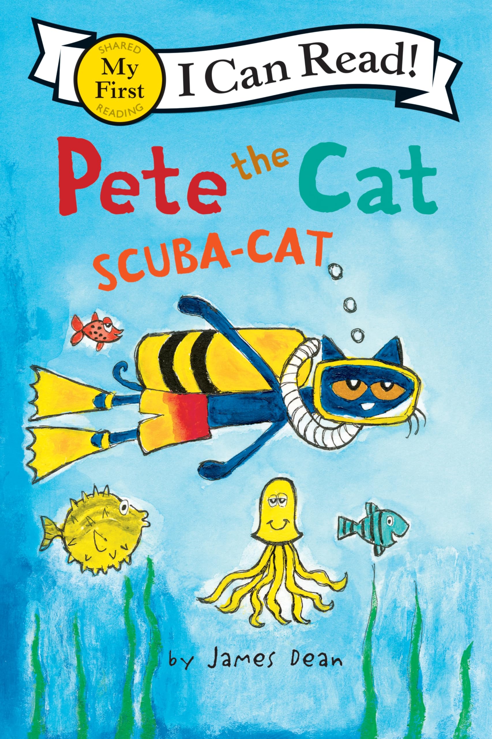 Scuba-Cat (I Can Read! Pre-Level 1: Pete the Cat) Paperback – Illustrated, 5 January 2016
