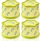 4 Pack Replacement Pre-filters Compatible with LG CordZero A9 Series Cordless Stick Vacuum Cleaner A939KBGS,A937KGMS, A927KGMS, A927KVMS, A913BM, A925KSM Compared to Part # ADQ74774001