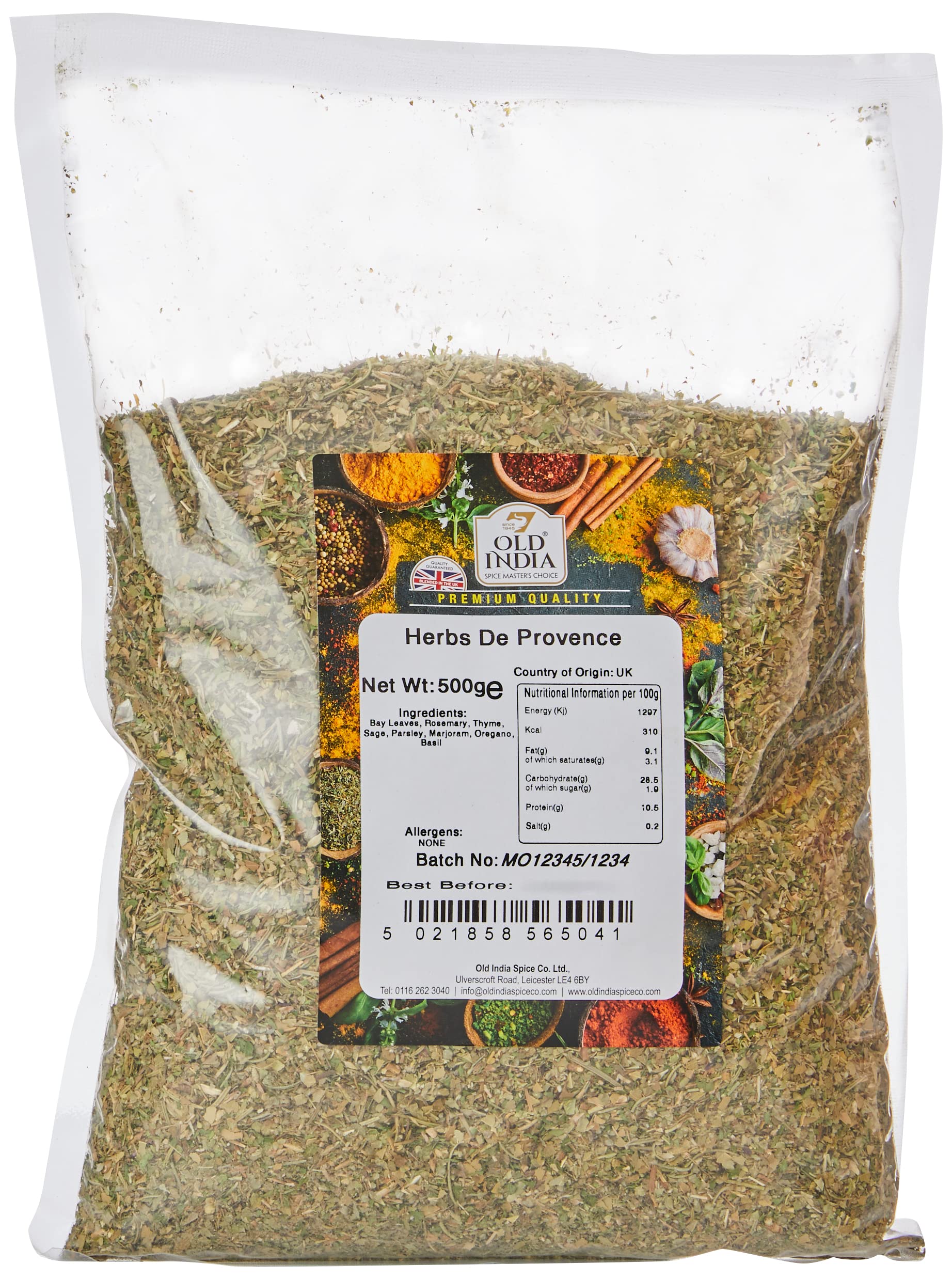 Old India Herbs De Provence 500 g