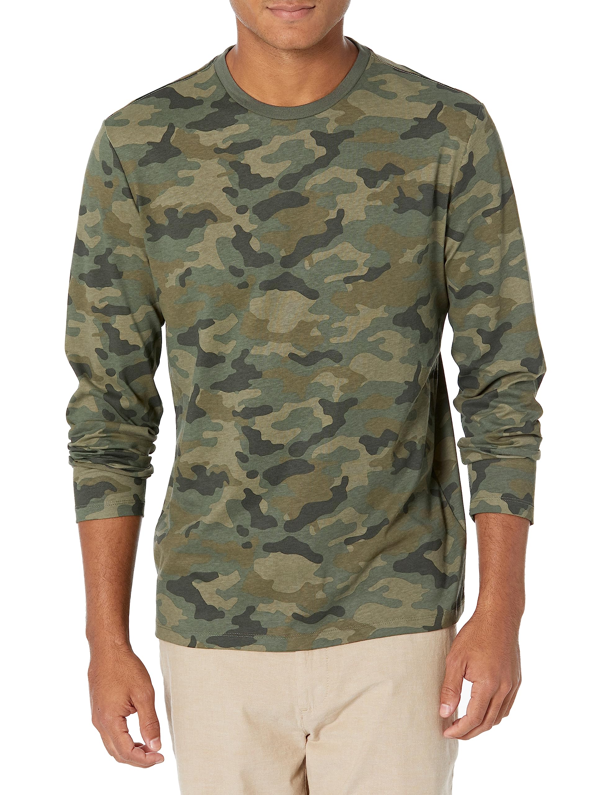 Amazon Essentials Men's Slim-Fit Long Sleeve T-Shirt