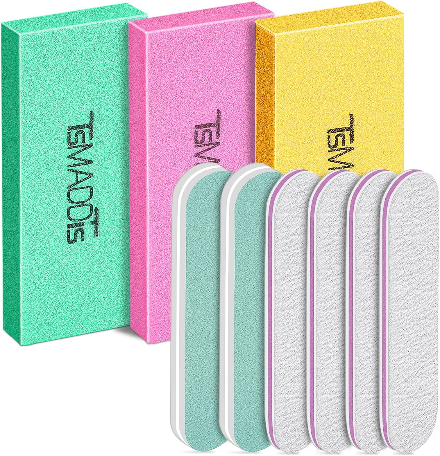 Nail File and Buffer, IKOCO Disposable Mini Nail Buffer