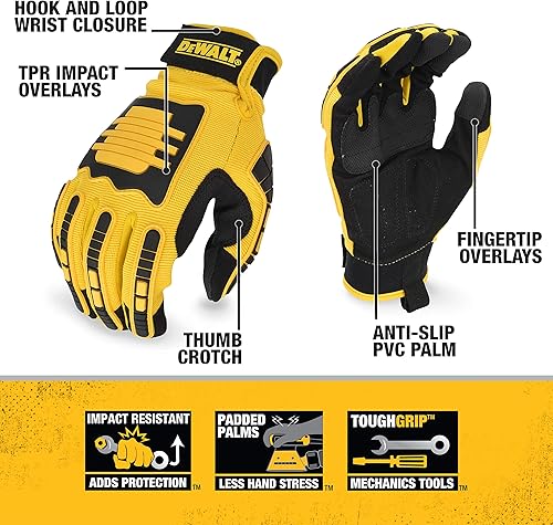 Miniatura 2 de DEWALT DPG781 - Performance Mechanic Work Glove with TPR Impact Protection and Anti-Slip Grip