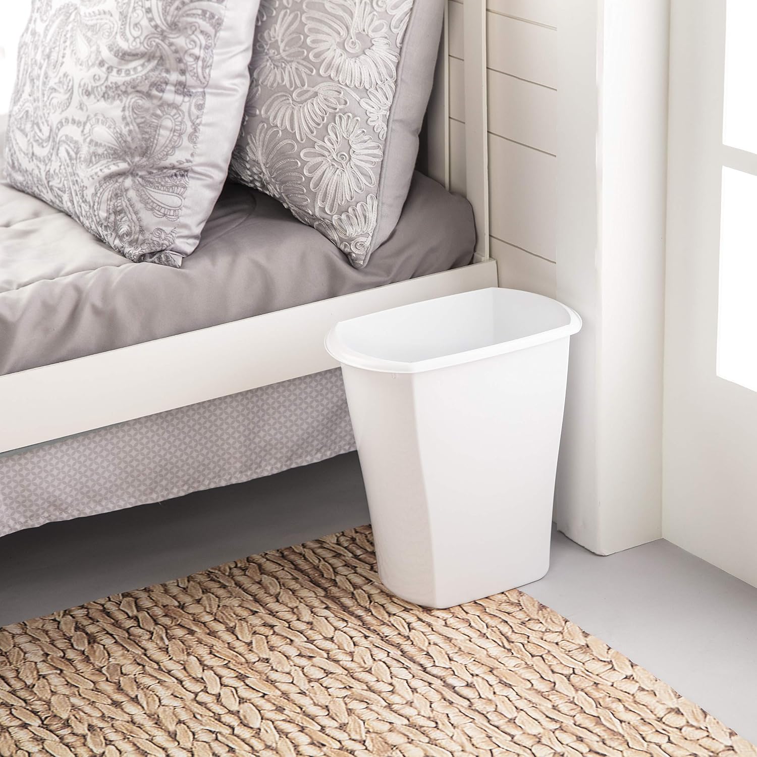 Black Friday Sale 2022 Sterilite 10518006 3 Gallon Rectangular Wastebasket, White, 6-Pack One-Day Sale: Up to 70% Off Sterilite 10518006 3 Gallon Rectangular Wastebasket, White, 6-Pack