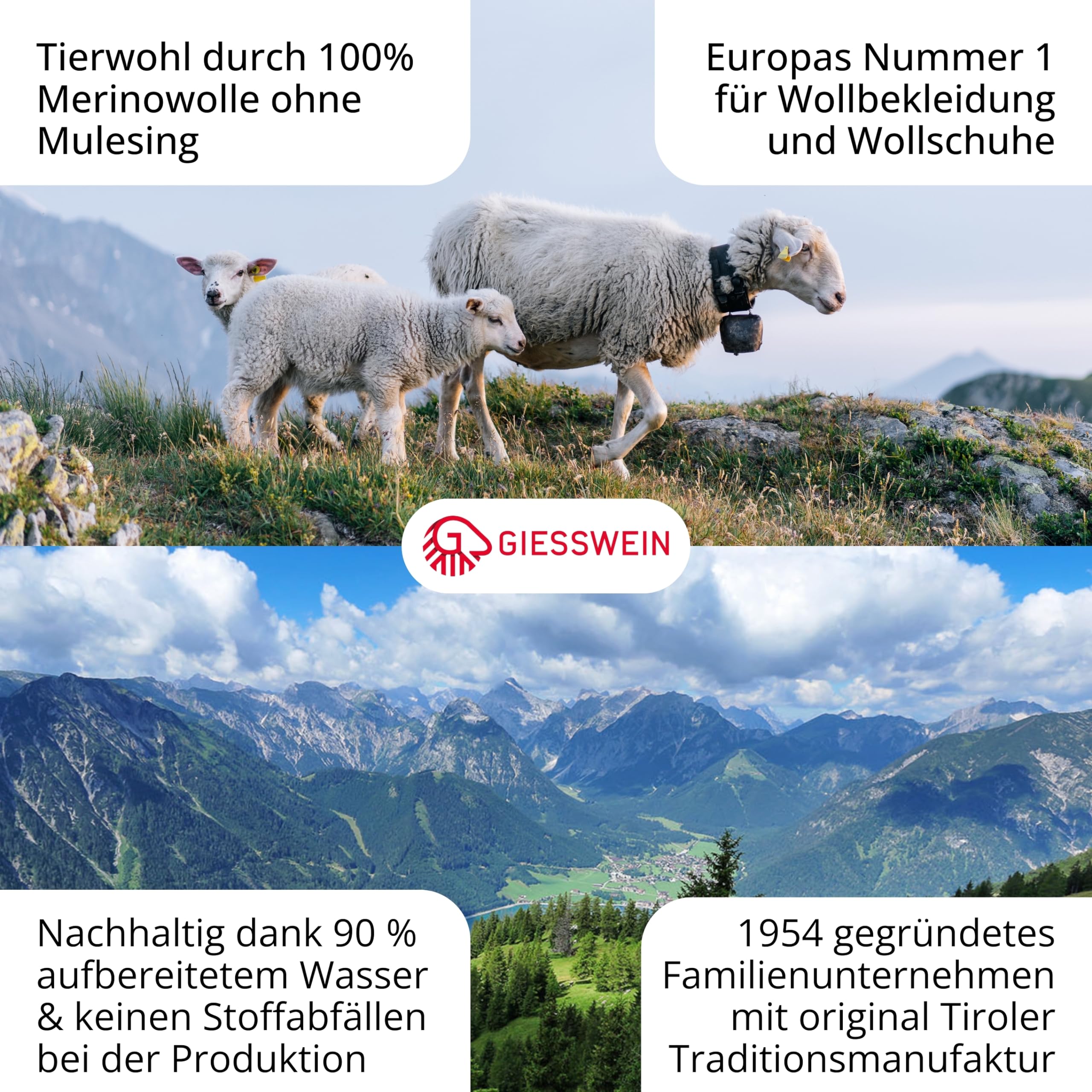Giesswein Ski Austria Headband Weisshorn - ÖSV Merino Stirnband gefüttert