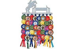 'Showjumping' | Personalized Horse Rosette Hanger