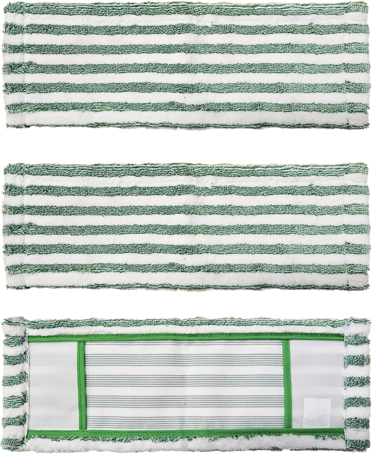 3 Pack Microfiber Mop Pads Refills Compatible with Libman