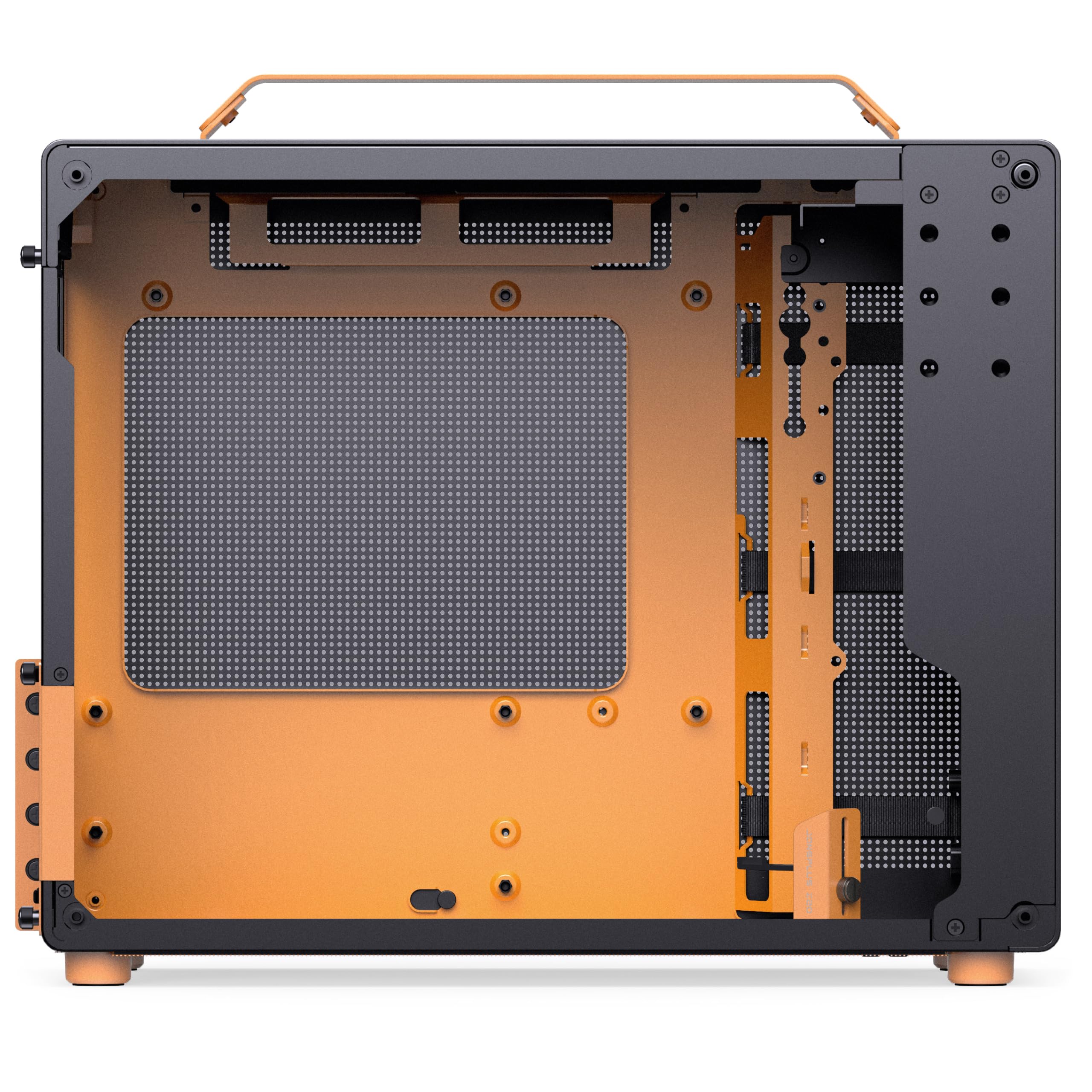 MATX Handle Case Z20 - Black-Orange
