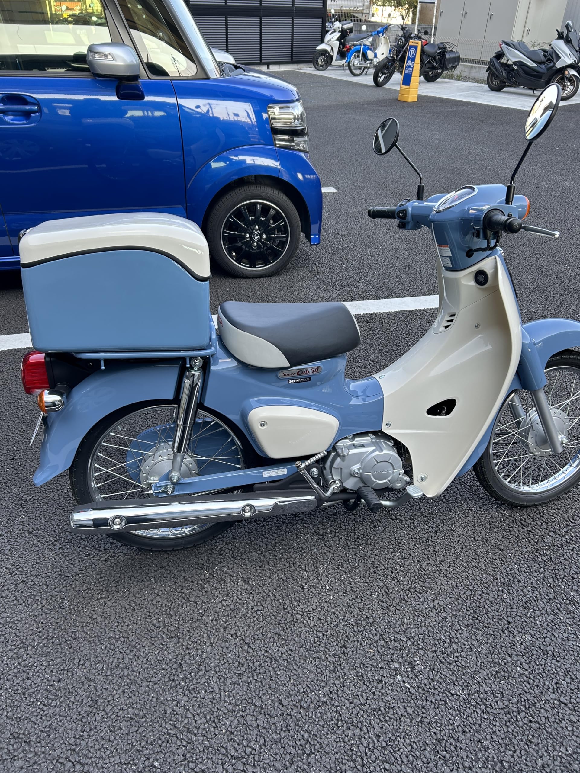 Amazon | 日本製 スーパーカブ50 final edition 専用 リアボックス