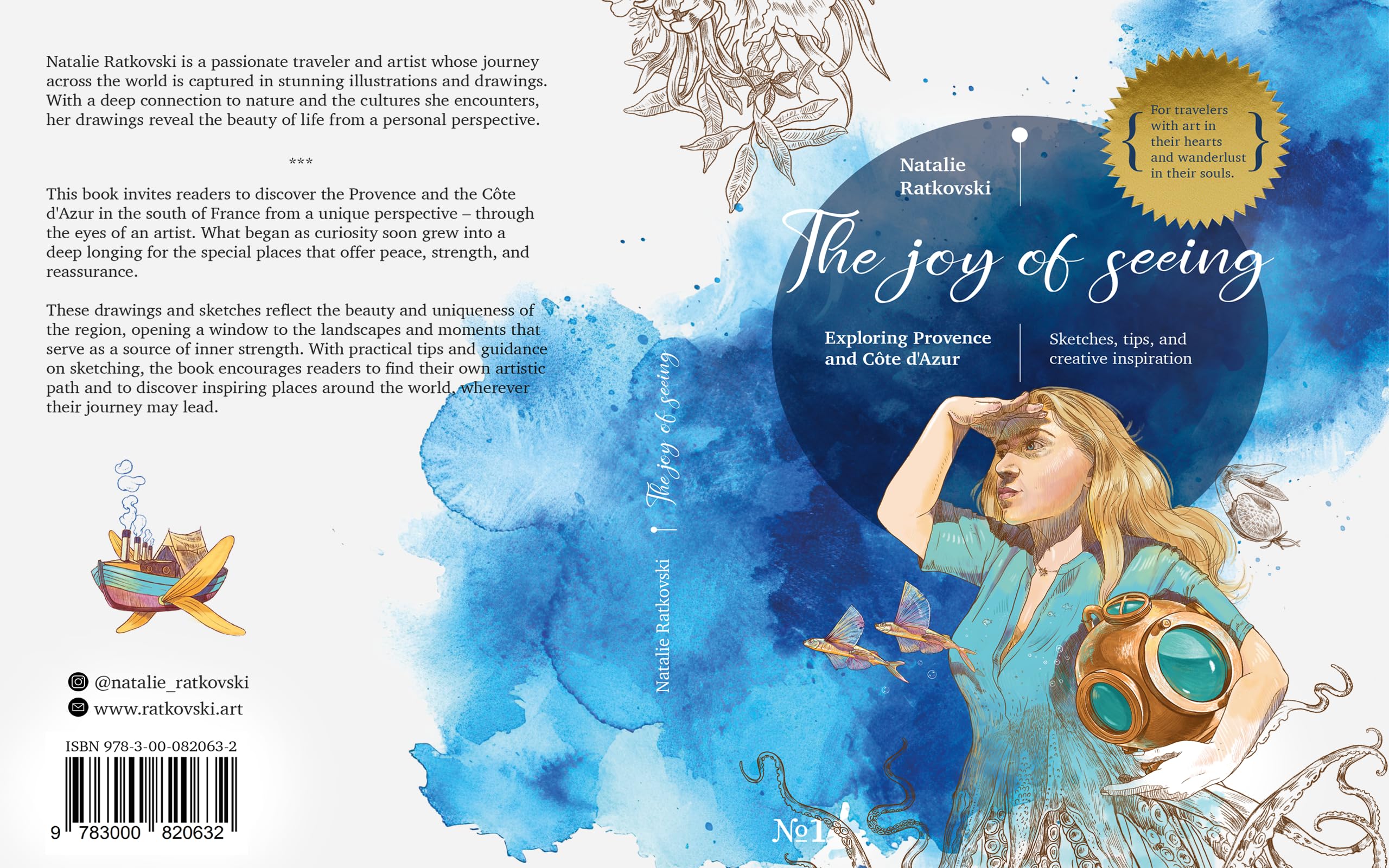 The Joy of Seeing: Exploring Provence and Côte d'Azur: Sketches, tips, and creative inspiration