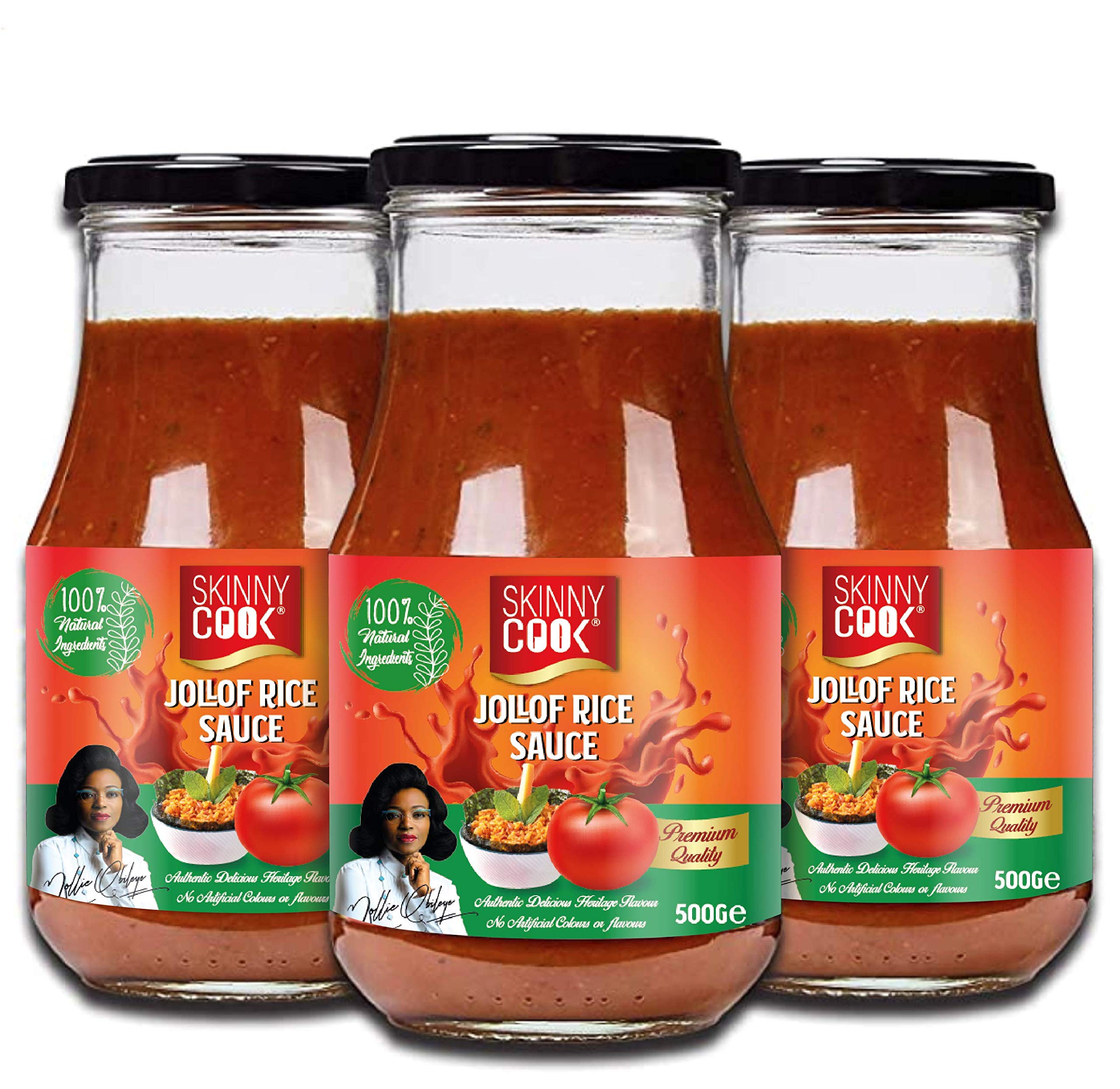 Buy Jollof Rice Sauce 500ml x 3, Jollof Paste, Jollof Stew, Nigerian