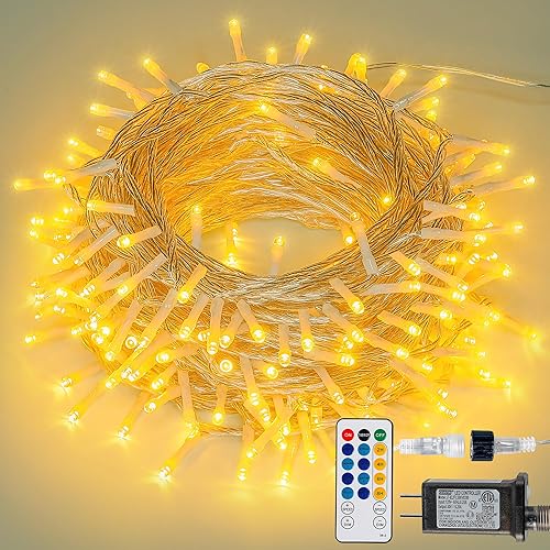 String Lights Indoor Bedroom,98FT 200 LED Fairy String Lights Outdoor