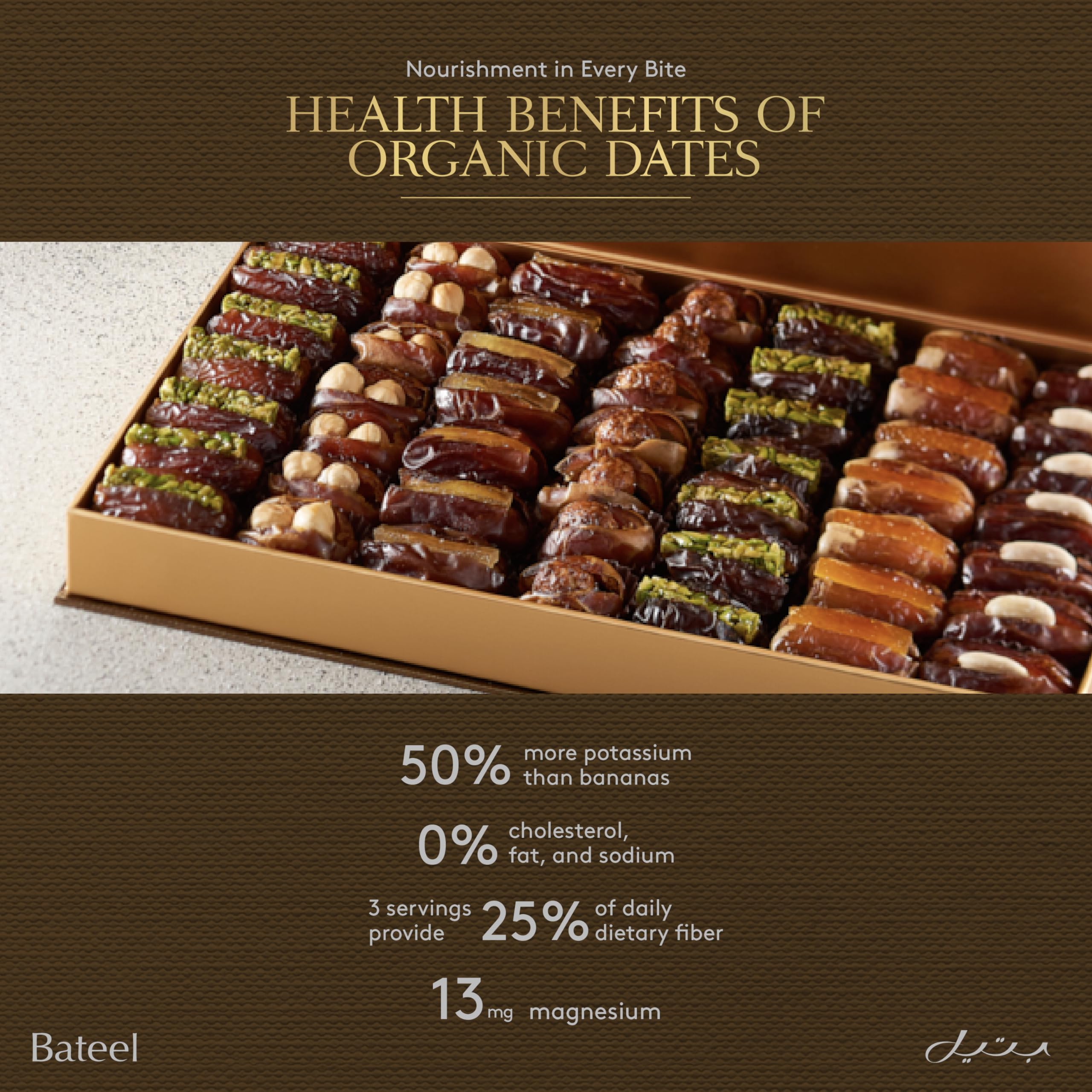 Bateel Midas Geschenkset Premium-Datteln Signature Collection-A