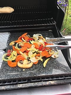 Hot Stone Grill Stone Pizza Stone, Brick, Tarte Flambée Oven 40X33X2 CM Polished Granite Stone Granite Nero Impala