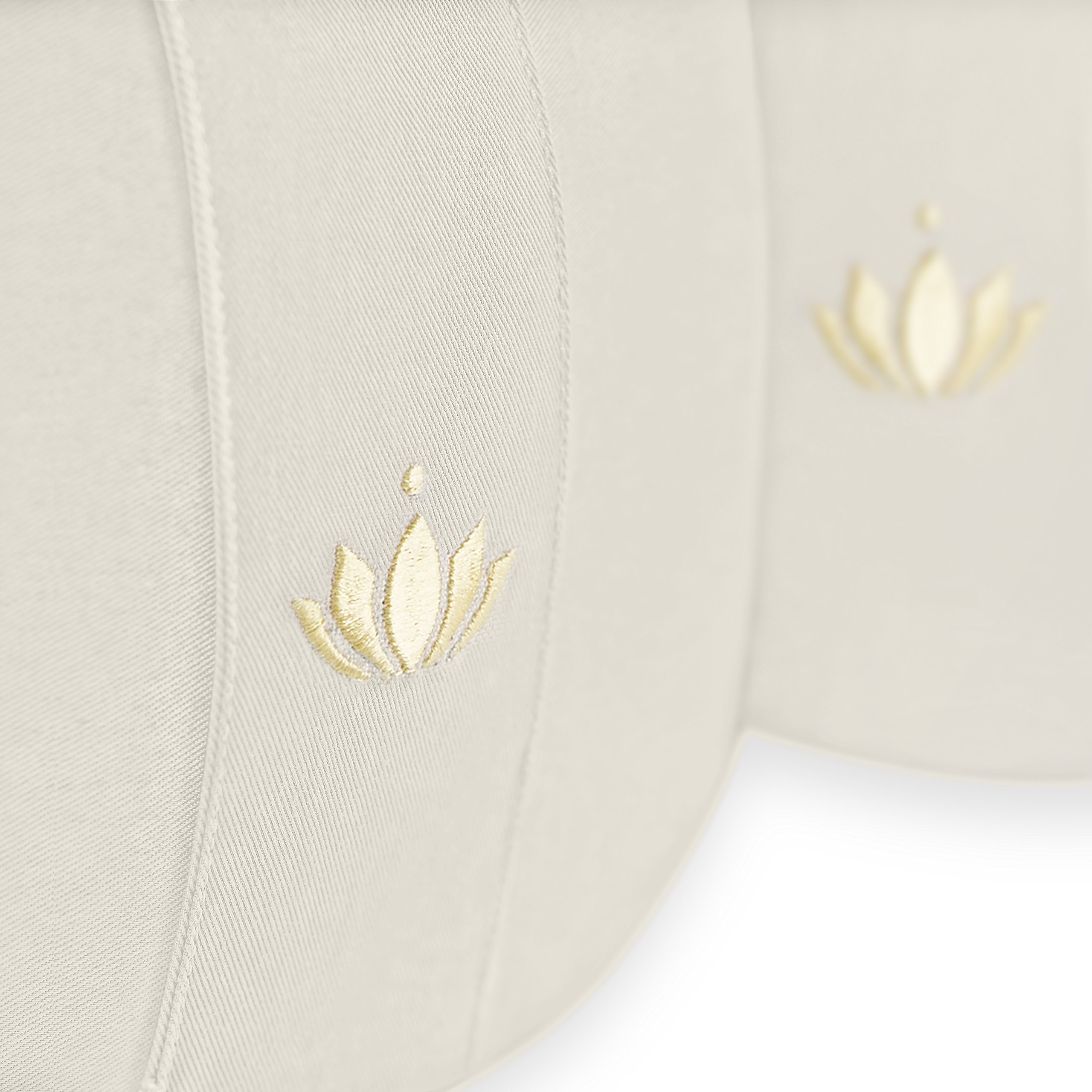 LOTUSCRAFTS Coussin de méditation, hauteur d'assise 15 cm, modèle Lotus rond, coussin de yoga, yoga bolster, housse en coton lavable, rembourrage d'épeautre, Certifié GOTS, logo brodé