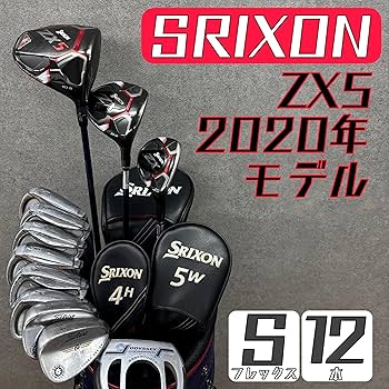 Amazon.co.jp: 【中古】ゴルフクラブセット メンズ スリクソン ZX5