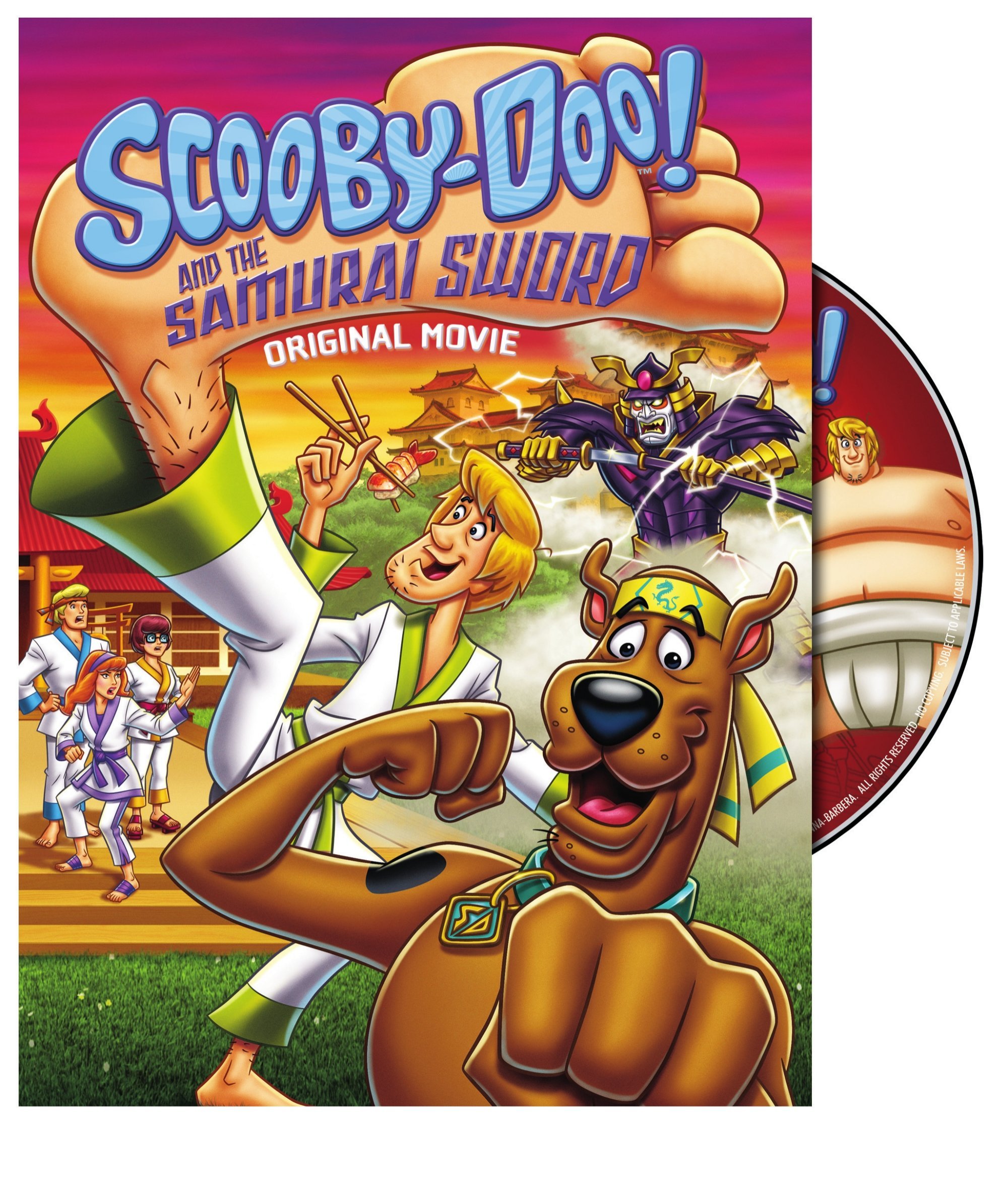 Scooby Doo & The Samurai Sword DVD USA revive la magia de los dibujos clasicos