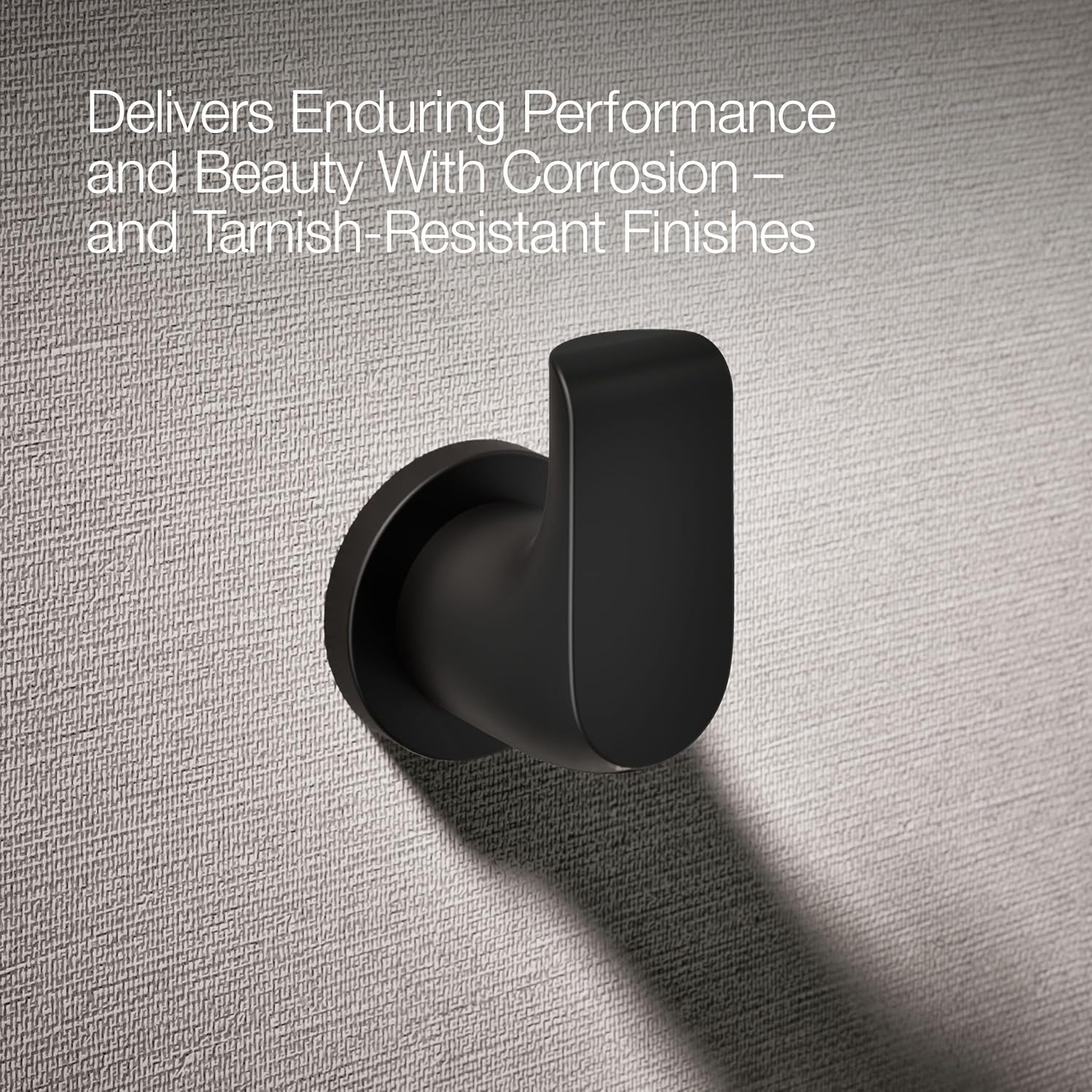 Kohler 97499-BL Avid® Robe Hook, Matte Black