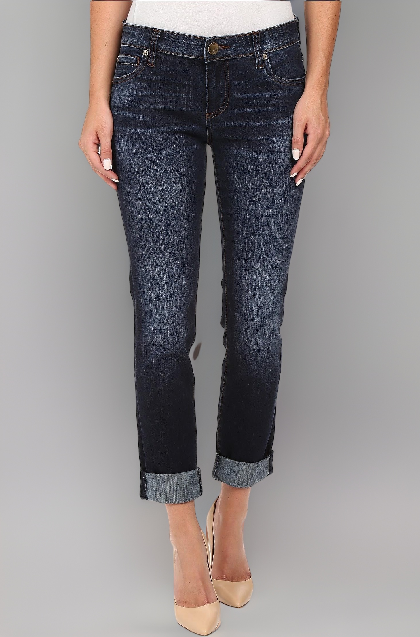 KUT from the Kloth Women's Catherine Boyfrined Jean,Adaptability, 4