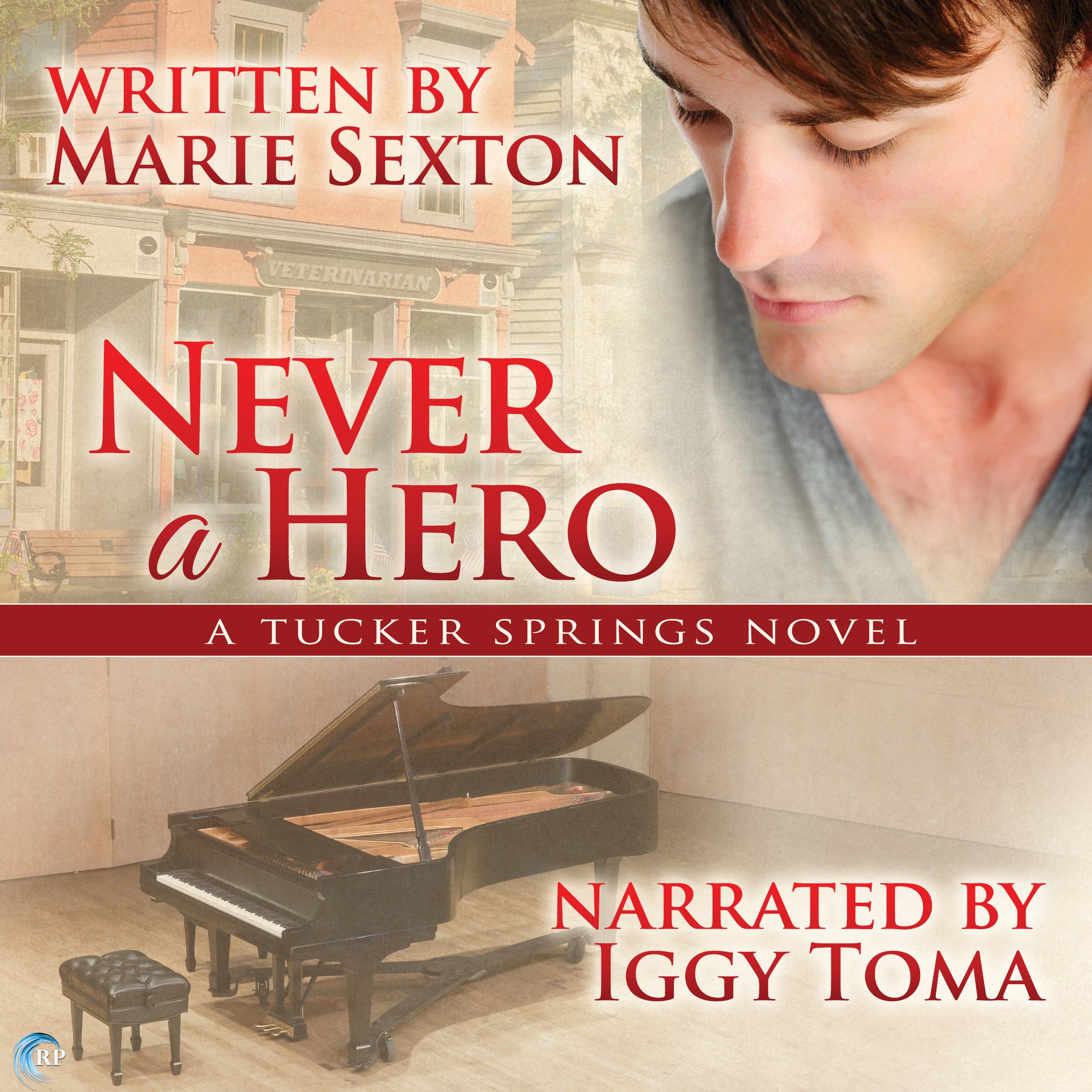 Cover art for Never a Hero