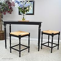 Vista 9 de Carolina Classic Hawthorne Pub Bar, blanco antiguo