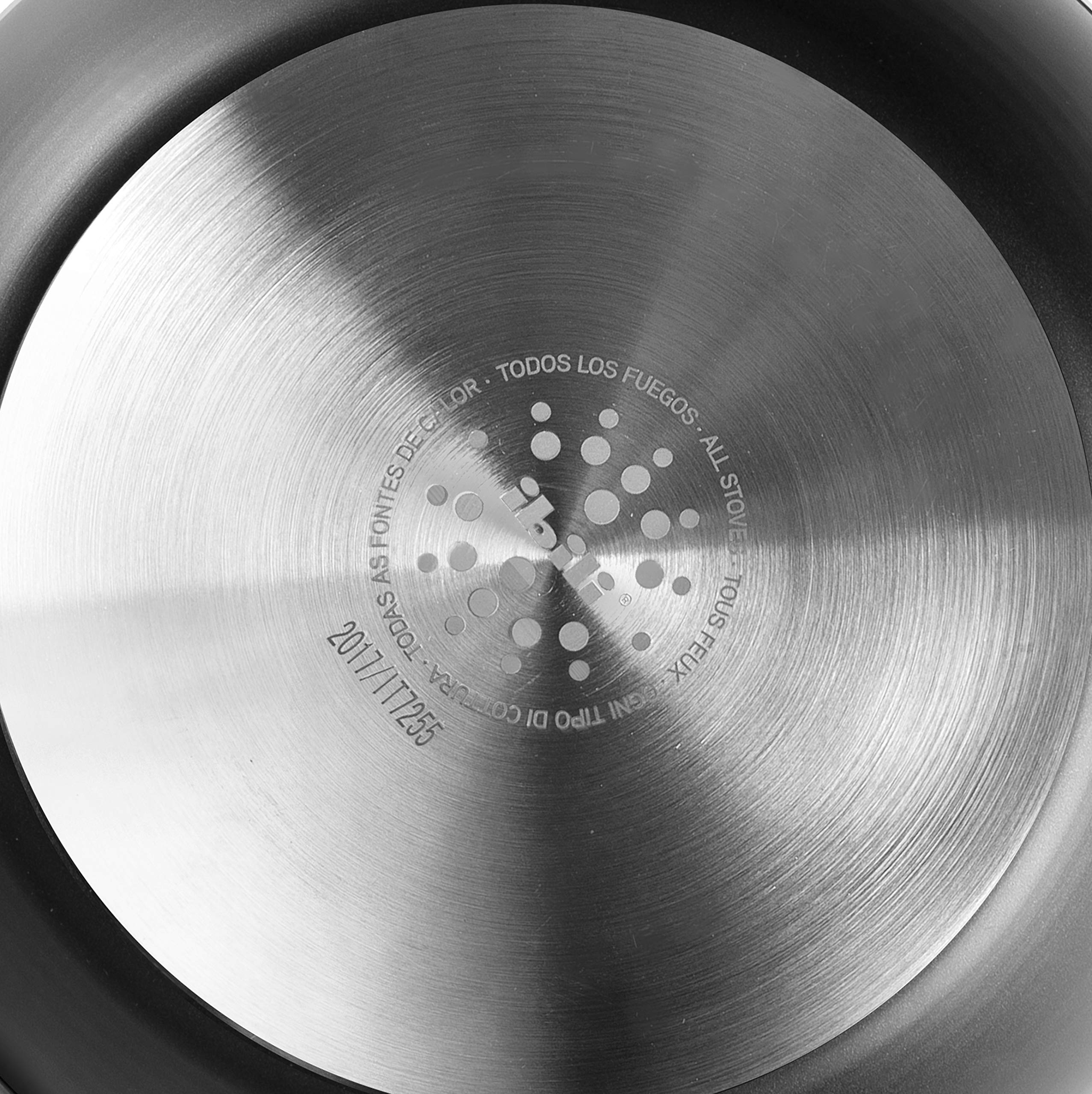 IBILI - Wok titan, 30 cms, Aluminio fundido, Antiadherente, Apto para induccion