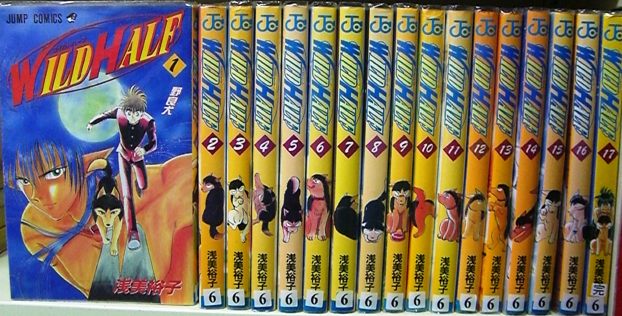 WILD HALF 全17巻完結 [マーケットプレイス コミックセット] | 浅美