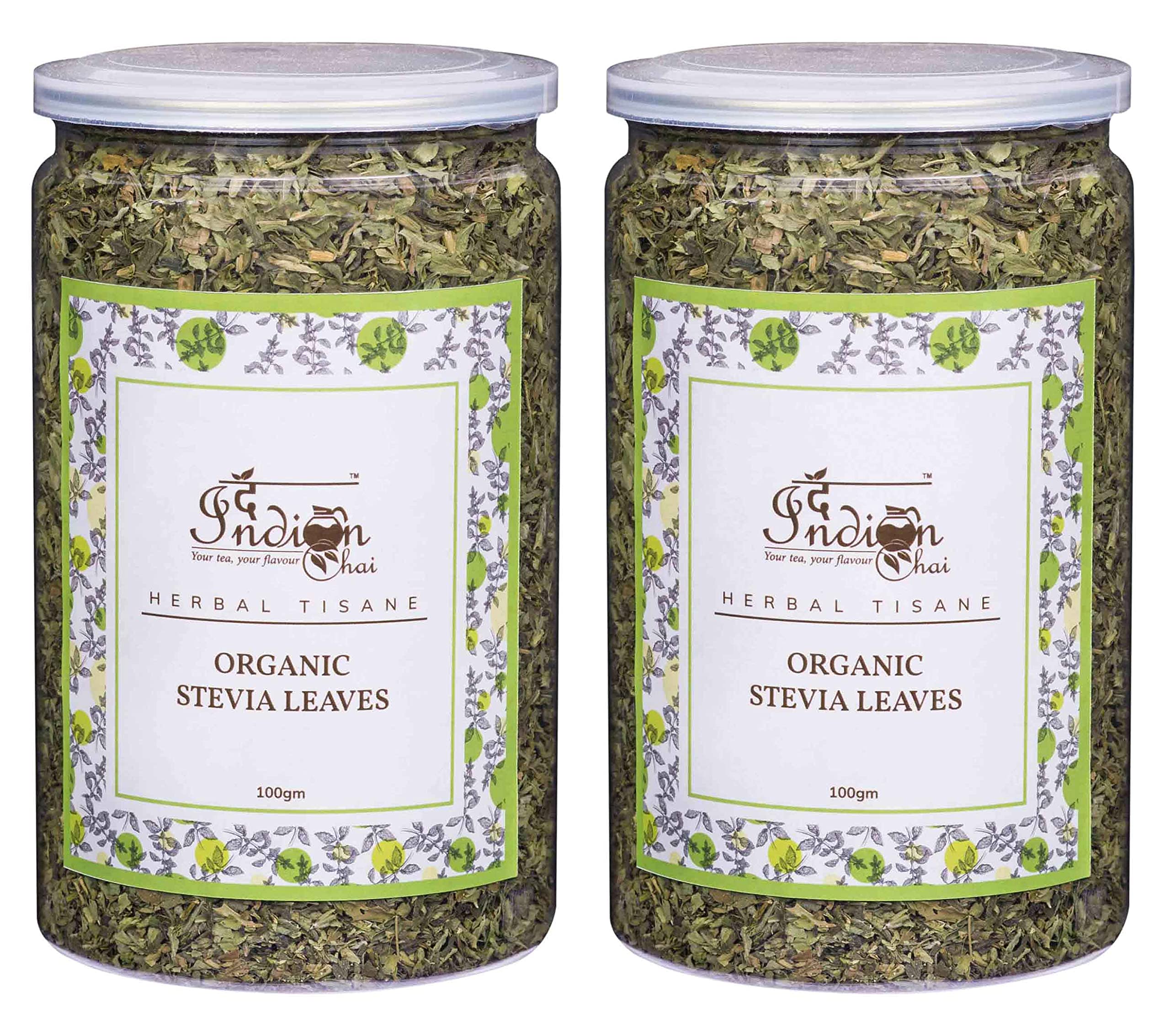 The Indian Chai - Organic Stevia Leaves 100g (Pack of 2) (B07GSGW8NY) Amazon Price History, Amazon Price Tracker