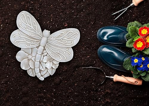 Vista 42 de NAT & Jules - Figura de personaje animal dimensional para interiores y exteriores, resina fundida, 11 pulgadas, piedra decorativa para jardín