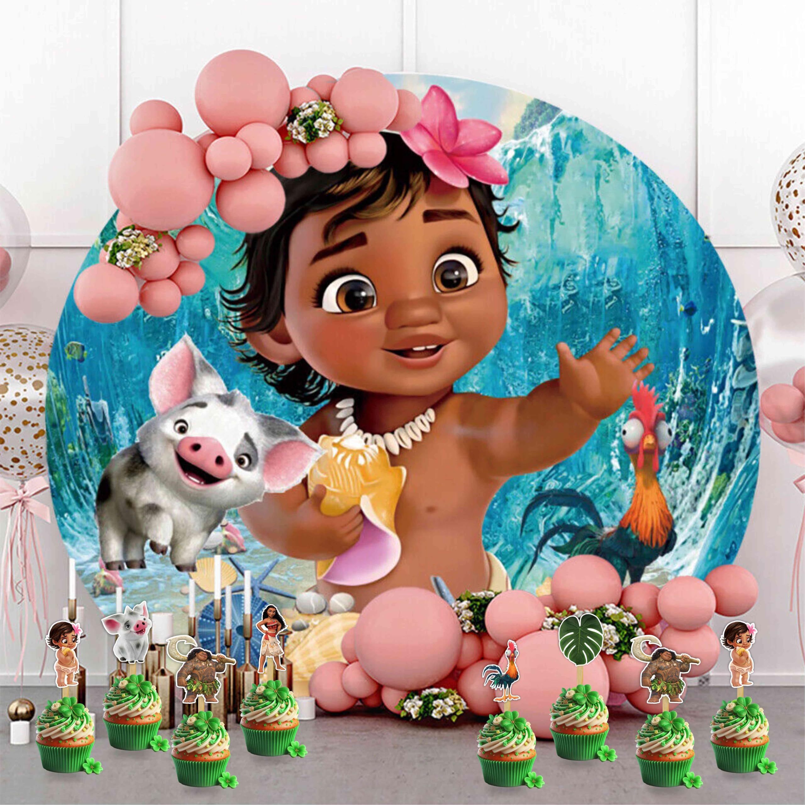 Decoración para cupcakes Mna - Decoración de fiesta personalizada - Elegante decoración para tartas - Opciones de nombre y edad - Perfecto para cumpleaños y eventos de celebración