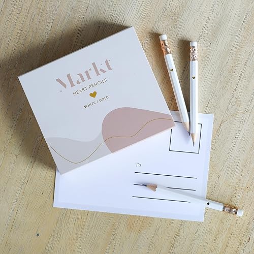 Miniatura 5 de Lápices de corazón para juegos de baby shower y juegos de despedida de soltera, mini lápices, juego de lápices pequeños para premios de juegos,