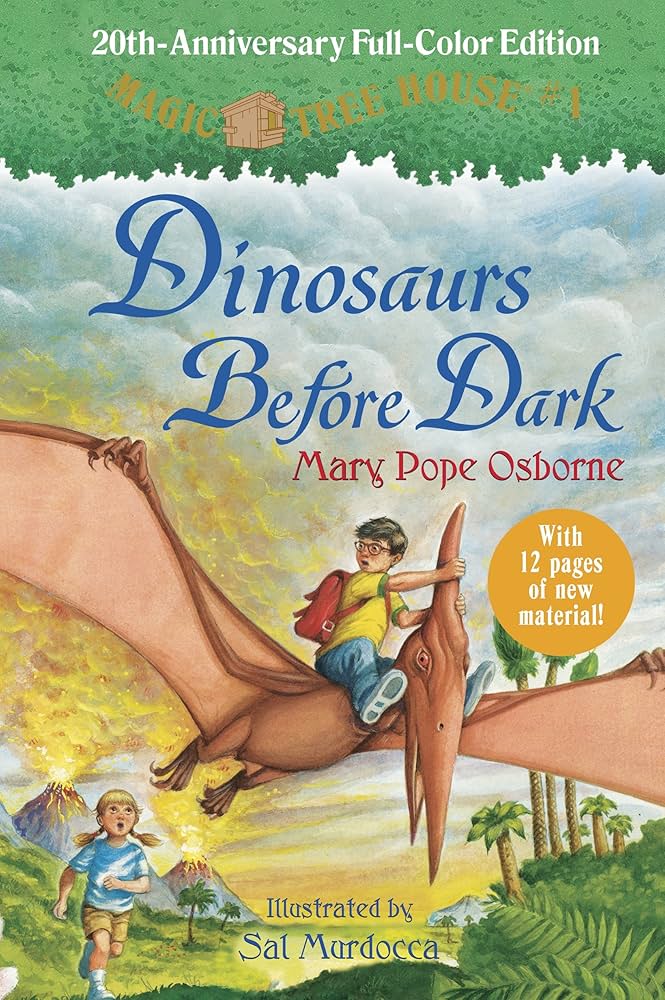 Dinosaurs Before Dark (Full-Color Edition) (Magic Tree House (R)): 9780375869884: Osborne, Mary Pope, Murdocca, Sal: Books - Amazon.com for Dinosaurs Before Dark Free Printables