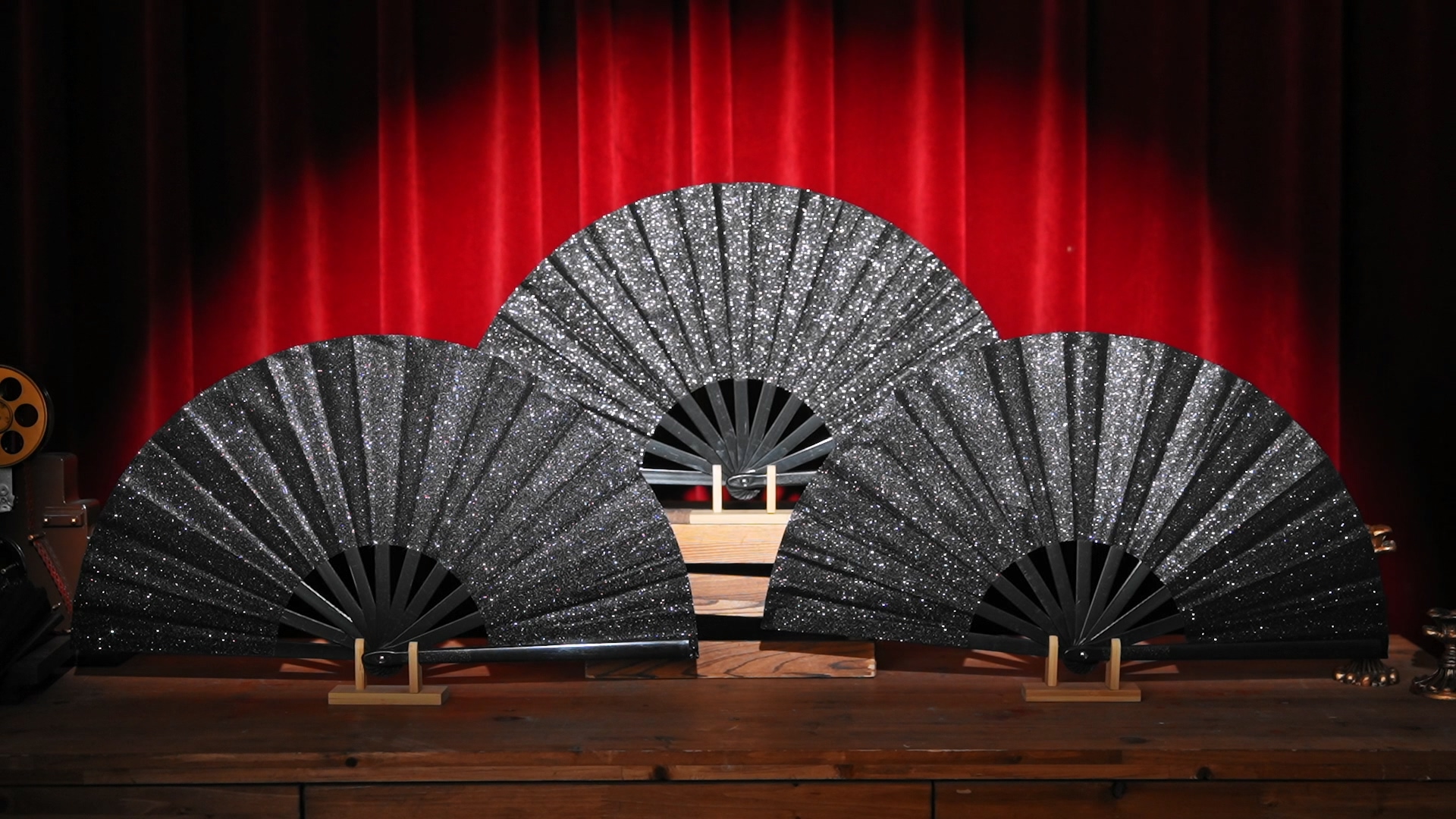 Amazon.com: Thyle 6 Pcs Large Folding Fan for Line Dancing Bulk