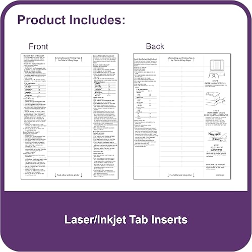 Miniatura 4 de C-Line Páginas para tarjetas de visita, polietileno con pestañasinsertos, 20 tarjetaspágina, 11 x 9 pulgadas, 5 juegos de 5 páginas (61117-5)