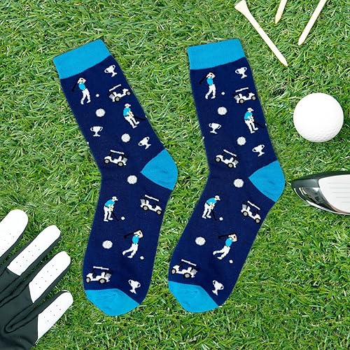 Miniatura 3 de Divertidos calcetines de golf para hombres, regalos de golf geniales para papá, él, amigos y compañeros de trabajo, accesorios novedosos, rellenos
