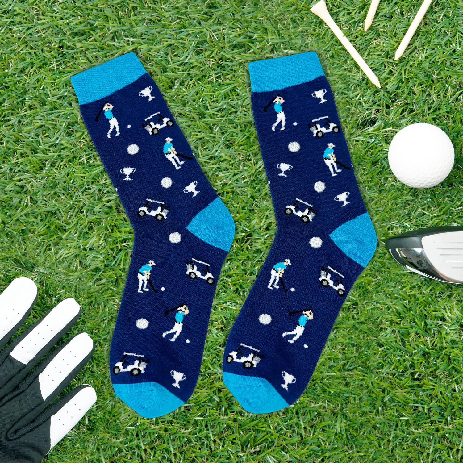 Kannove Lustige Golfsocken