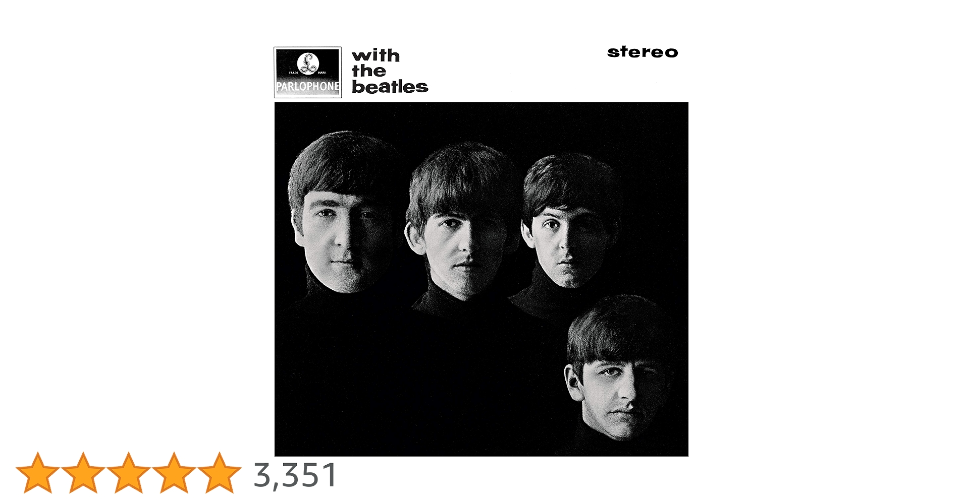 With the Beatles: The Beatles, George Harrison, Ringo Starr, John