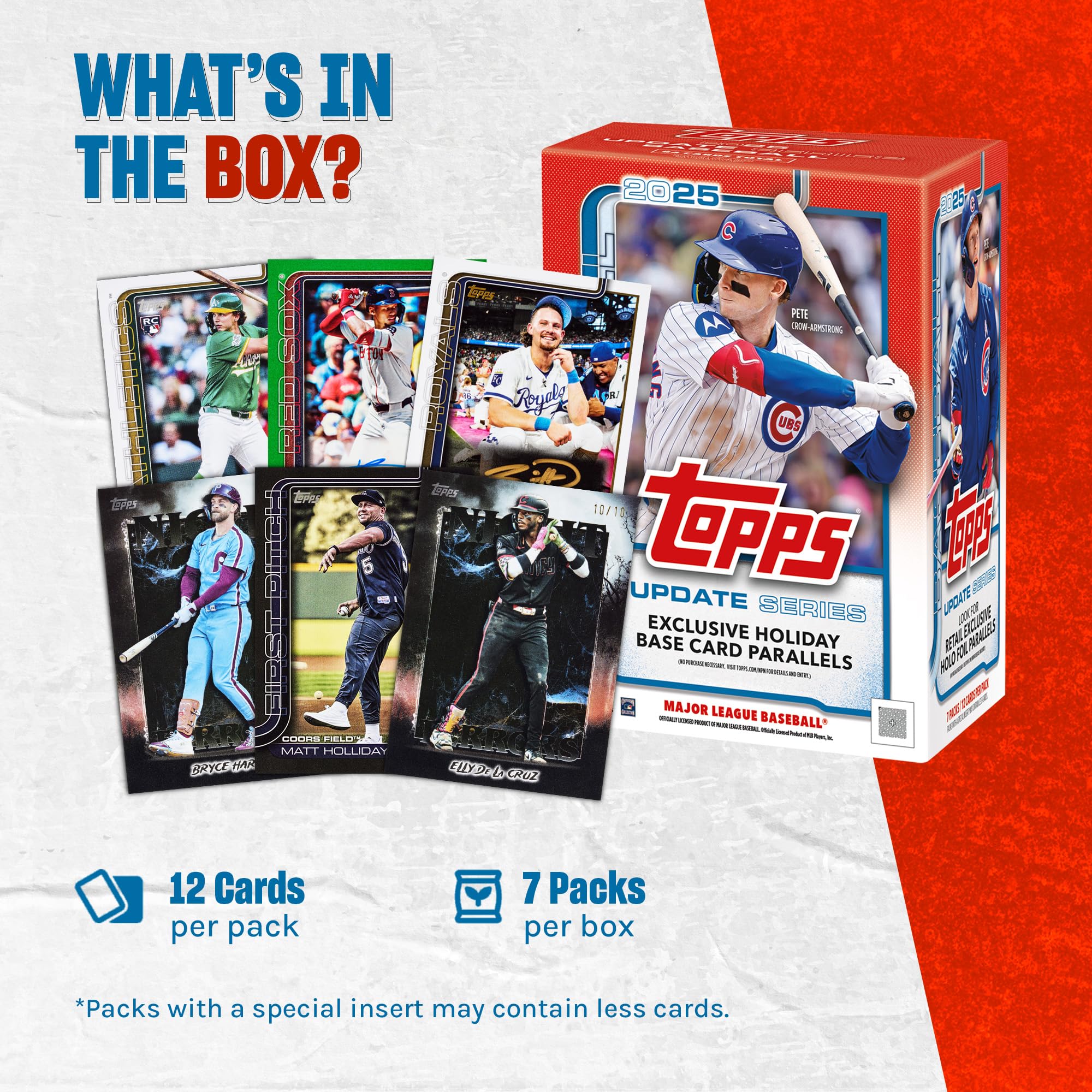 2025 Topps Baseball Update Series - Factory Sealed - Value Box
