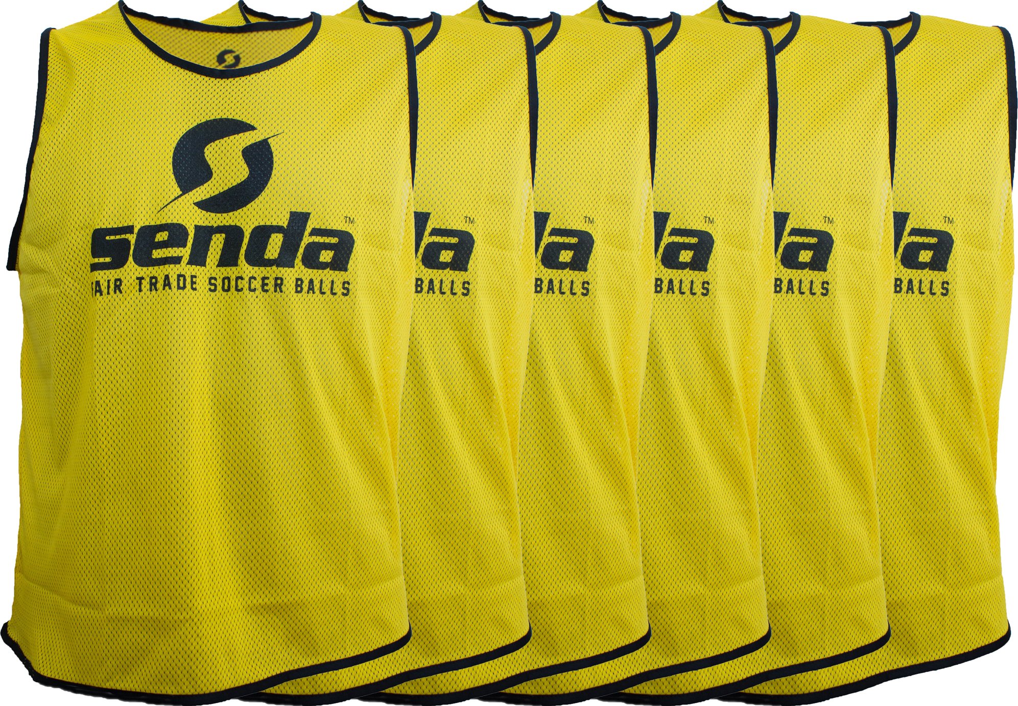 SENDASoccer Scrimmage Training Vests (6 Pack)