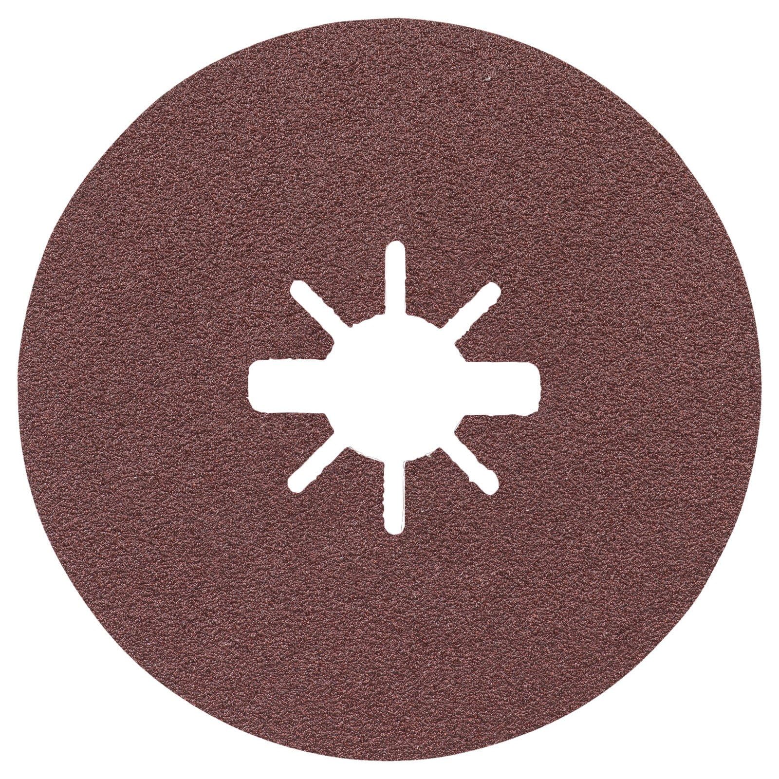 Bosch Professional X-Lock Fibre Sanding Discs125mm G60 R444 Expert For Metal from B&Q