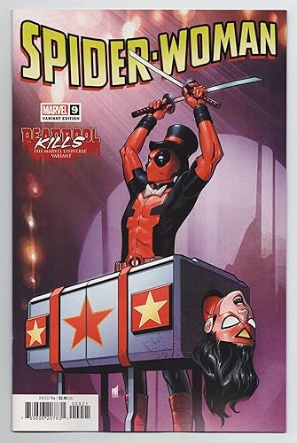 Spider-Woman #9 Medina Deadpool Variant (Marvel, 2024) NM