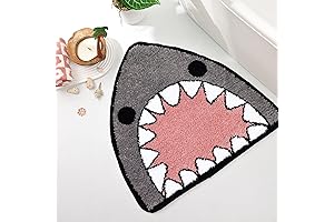 Shark Bath Mat: Dive into Comfort with Ferocious Charm