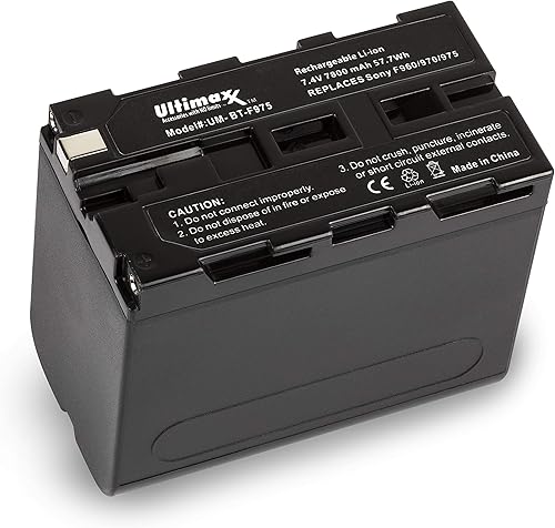 Miniatura 2 de Ultimaxx Cargador con 2 baterías NP-F975 para Sony FX1000 HVL-LBPB HVR-HD1000U, -V1U, -Z1P, -Z1U HXR-MC2000U, PXW-Z150, Z190, Z280, NEX-EA50M,