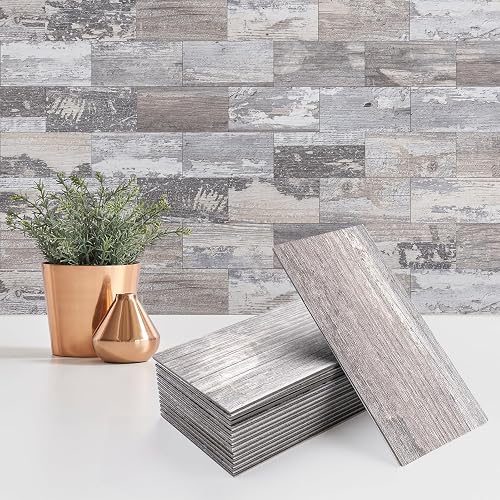 StyloVue 100 Pieces Peel and Stick Backsplash for Kitchen, 3"