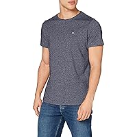 Tommy Jeans TJM XSLIM JASPE C NECK EXT, S/S Knit Tops Uomo