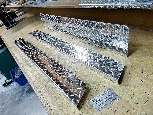 J & O Carts Parts Compatible con carrito de golf YAMAHAA G2G9 con placa de diamante de aluminio, balancines laterales completos y placa de patada