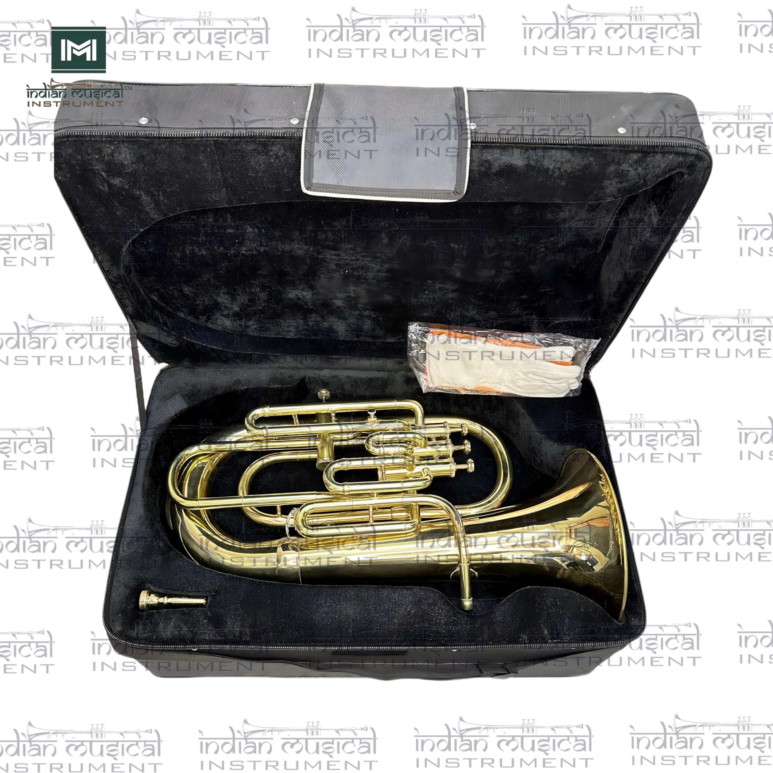 IMI EUPHONIUM 4 VALVOLA Strumento musicale con tutti gli accessori (ORO)